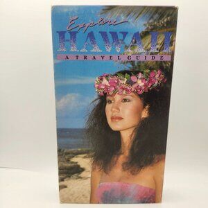 Explore Hawaii VHS Travel Guide 1986 Video Release Island Life Tiki Bar
